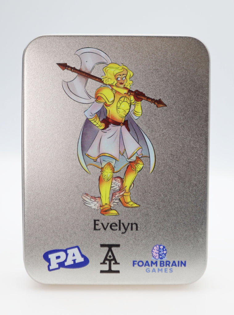 Acquisitions Inc Character Dice: Evelyn (2nd Edition) Metal Dice Foam Brain Games