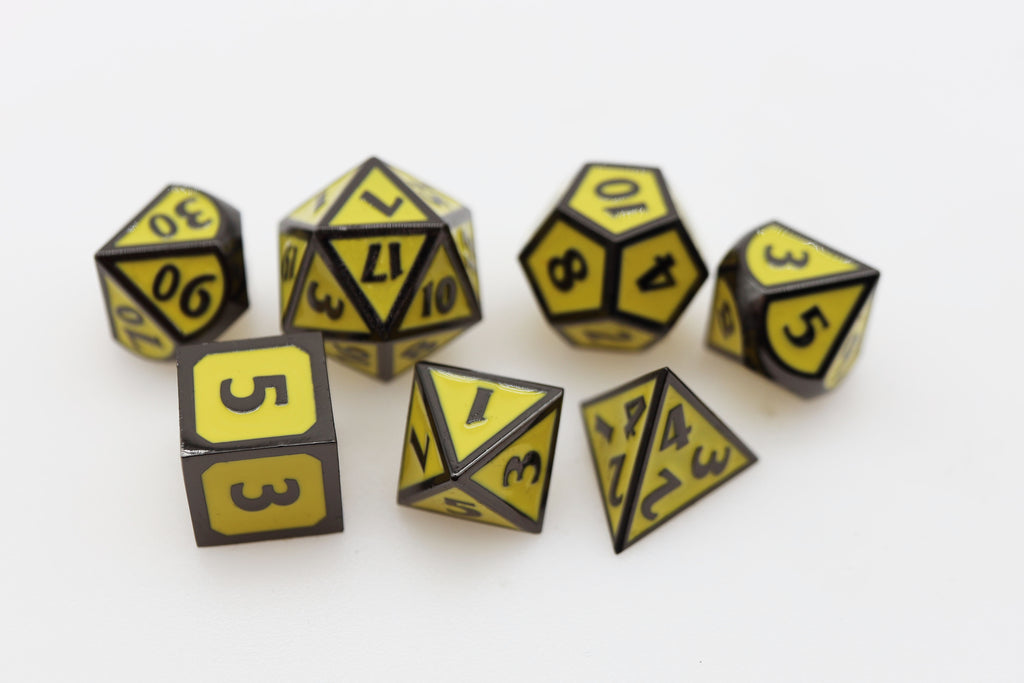 Acquisitions Inc Character Dice: Evelyn (2nd Edition) Metal Dice Foam Brain Games