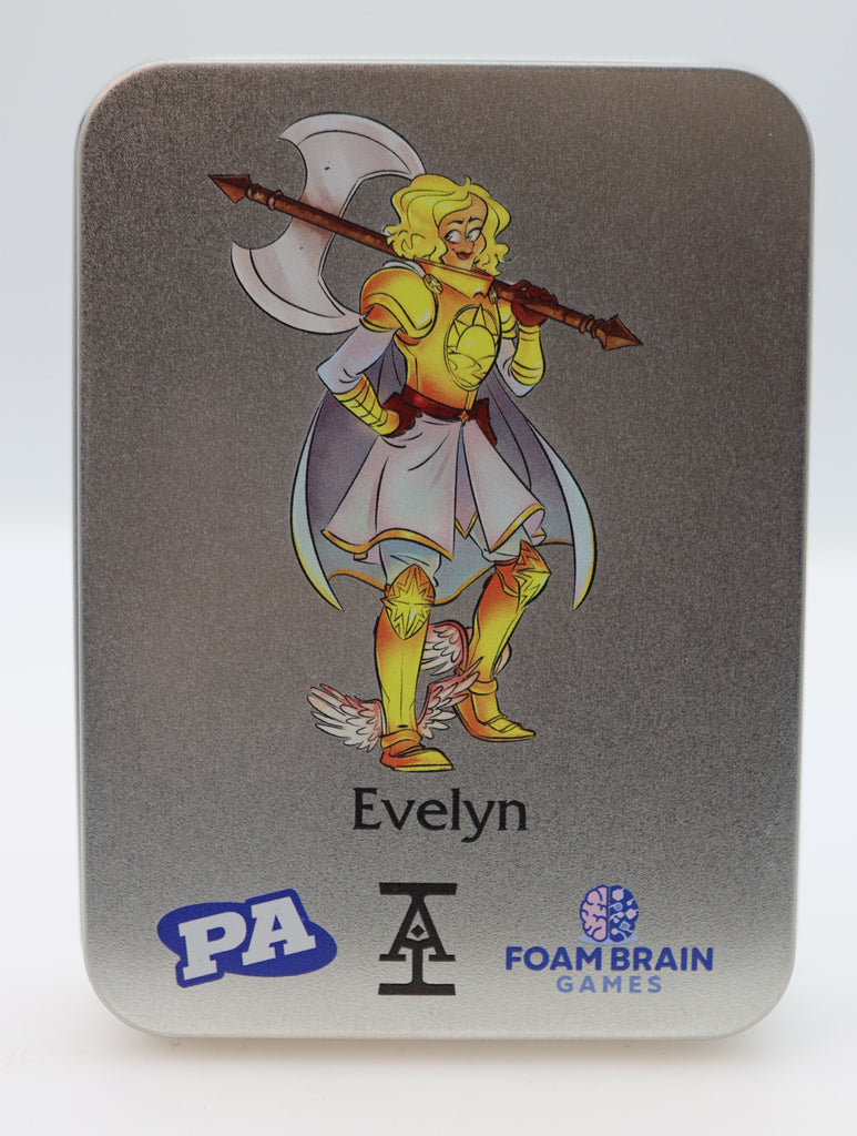 Acquisitions Inc Character Dice: Evelyn (2nd Edition) Metal Dice Foam Brain Games