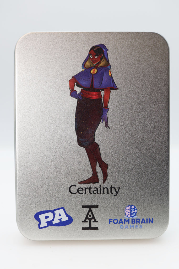 Acquisitions Inc Character Dice: Certainty (2nd Edition) Metal Dice Foam Brain Games