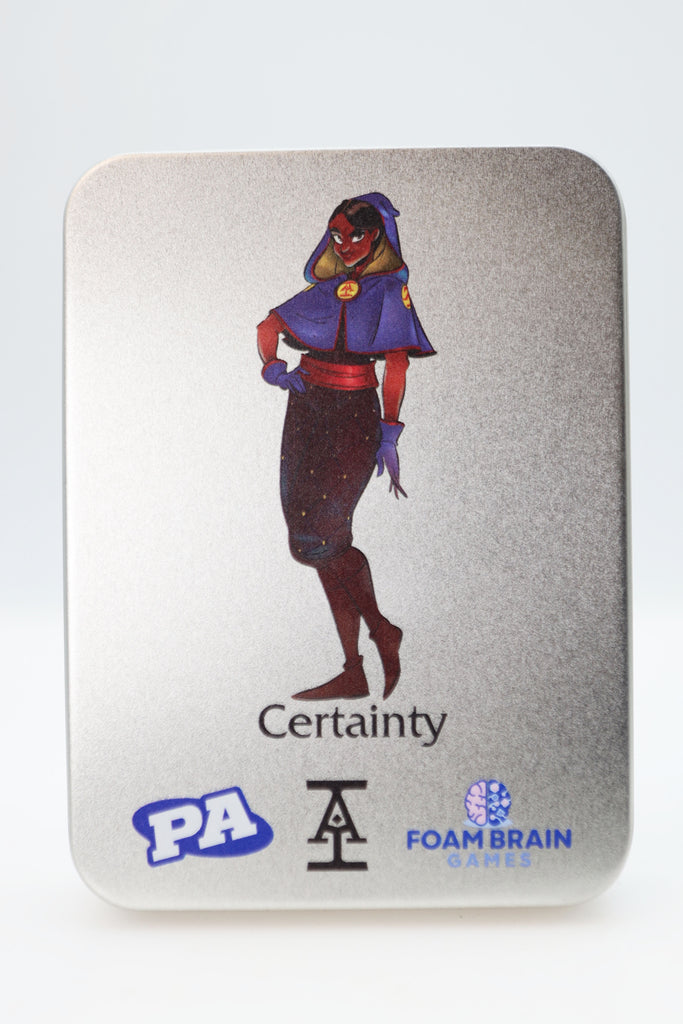 Acquisitions Inc Character Dice: Certainty (2nd Edition) Metal Dice Foam Brain Games