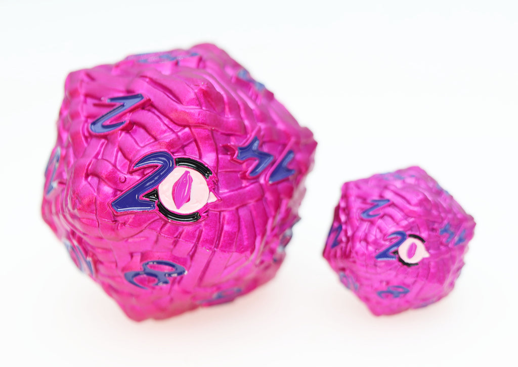 Mummy Wraps: Lady Dai 40mm Metal D20 Metal Dice Foam Brain Games