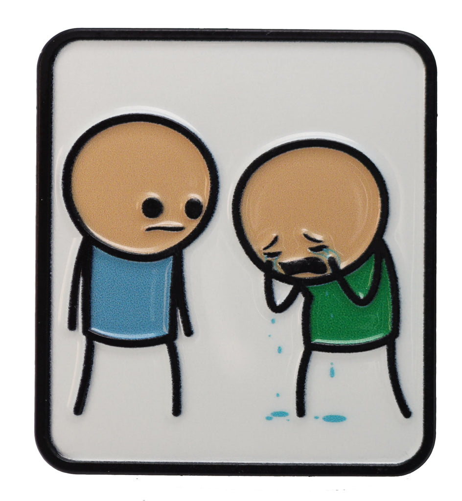 Cyanide & Happiness Pin Series 1: Cry Enamel Pin Foam Brain Games