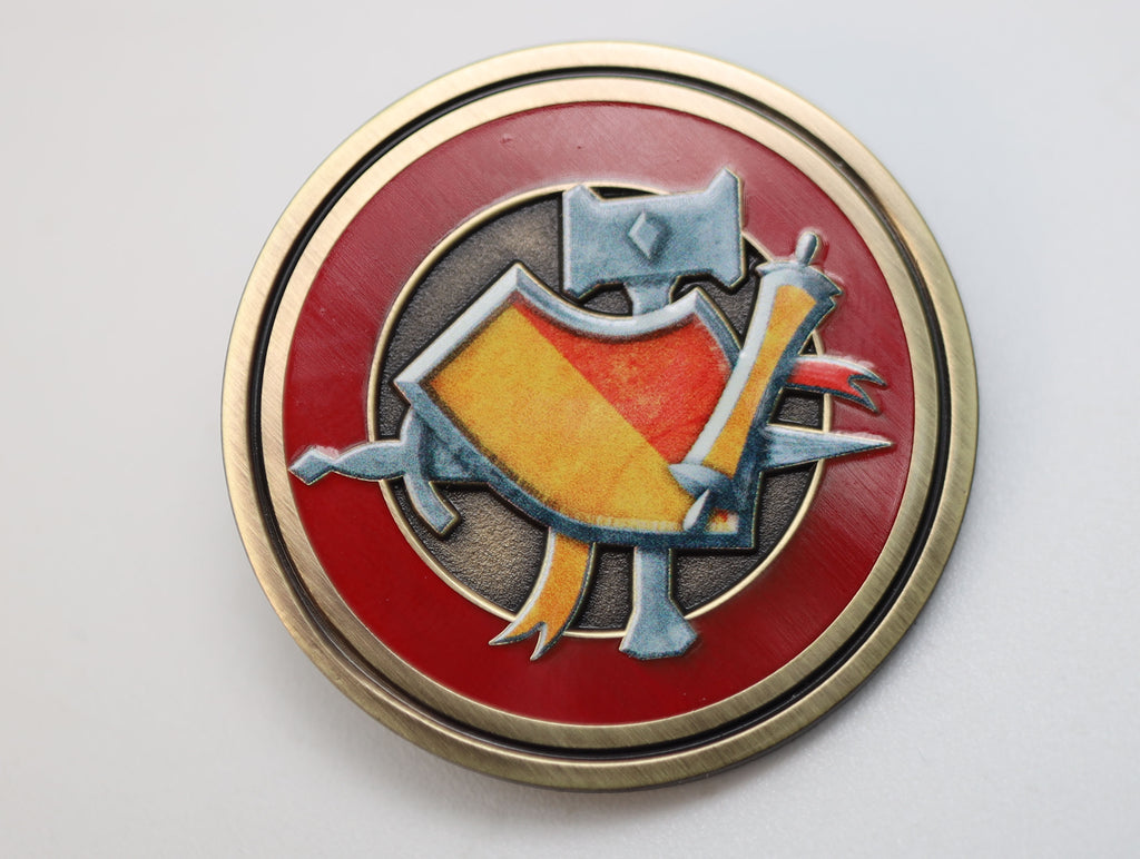 Pathfinder Class Icon Pin: Champion Enamel Pin Foam Brain Games