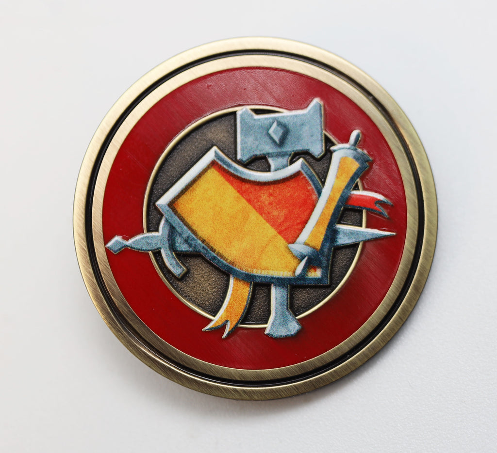 Pathfinder Class Icon Pin: Champion Enamel Pin Foam Brain Games