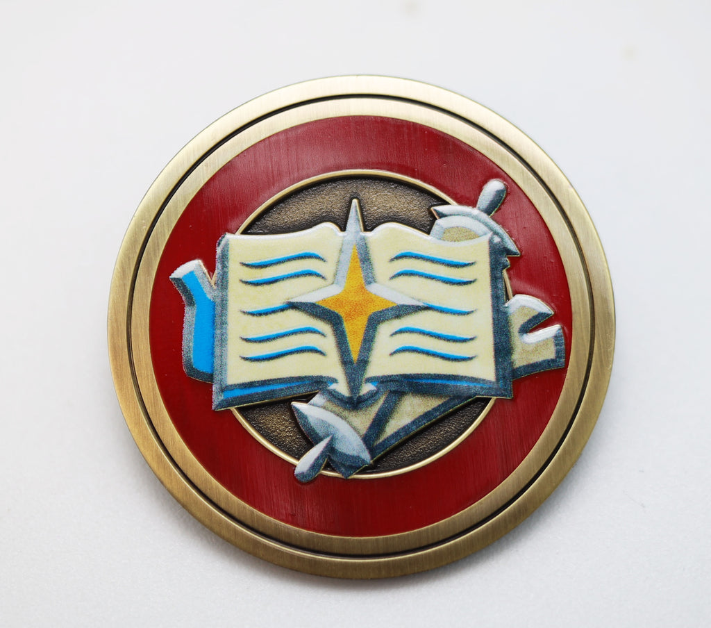 Pathfinder Class Icon Pin: Cleric Enamel Pin Foam Brain Games