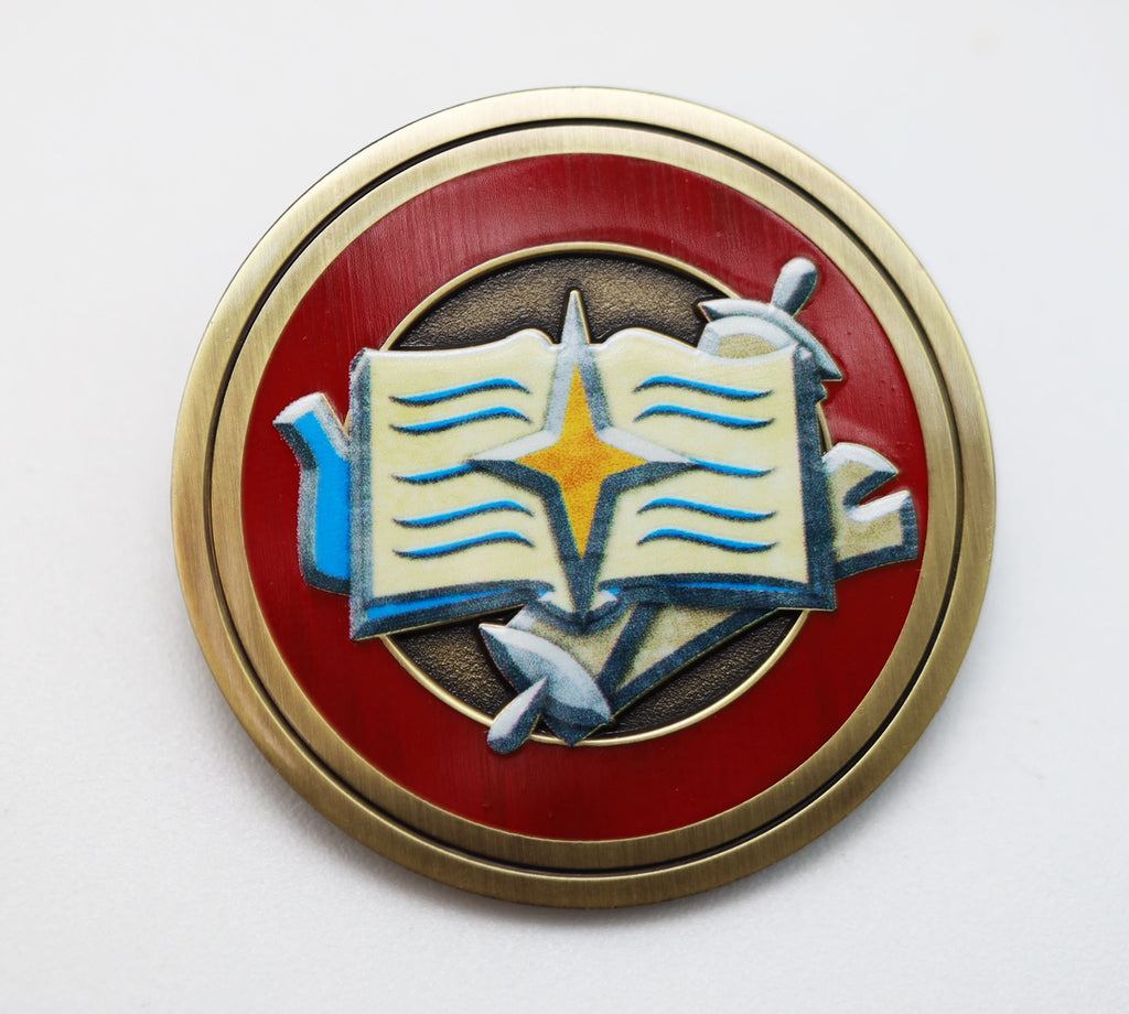 Pathfinder Class Icon Pin: Cleric Enamel Pin Foam Brain Games