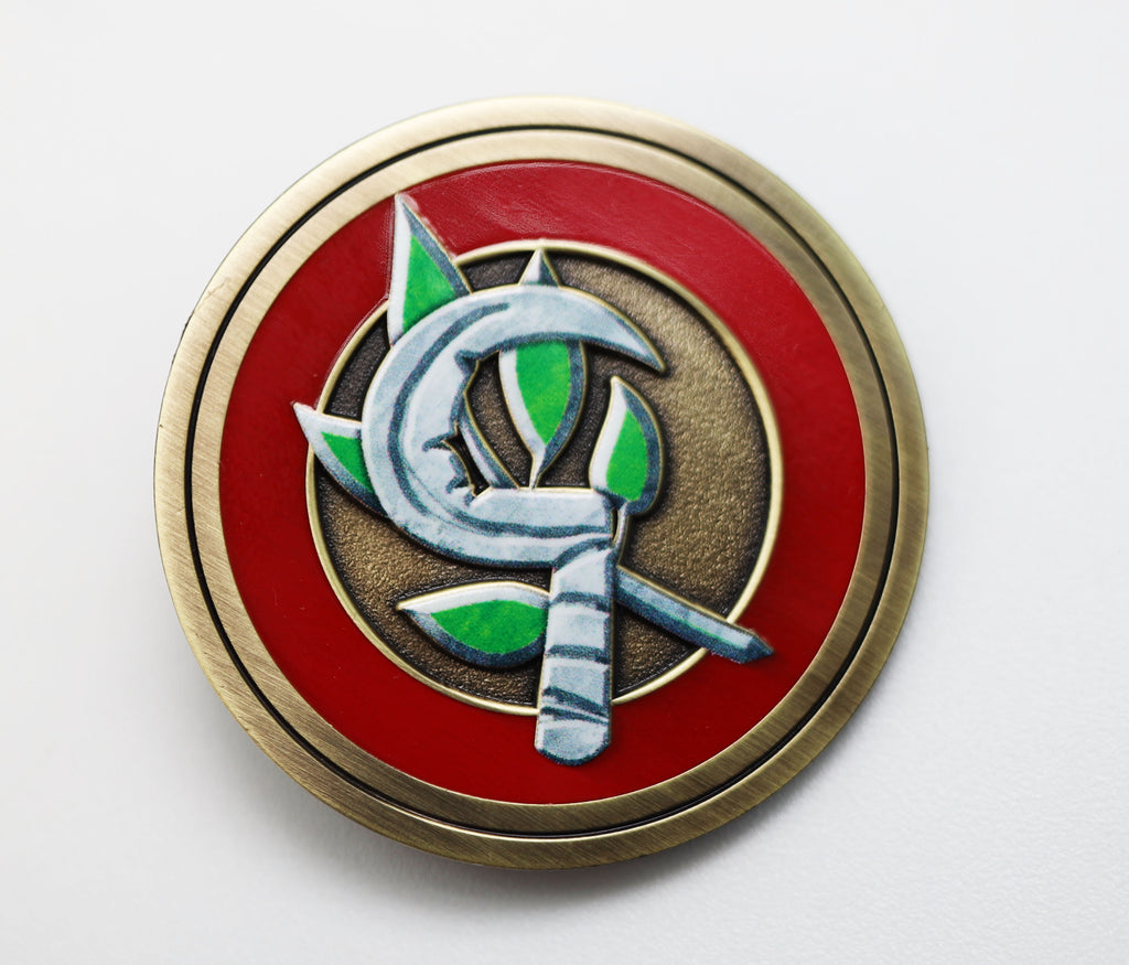 Pathfinder Class Icon Pin: Druid Enamel Pin Foam Brain Games