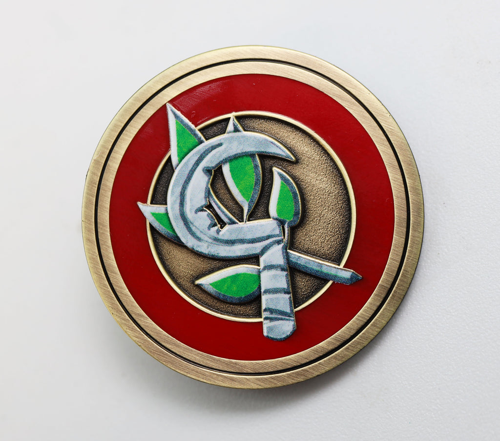 Pathfinder Class Icon Pin: Druid Enamel Pin Foam Brain Games