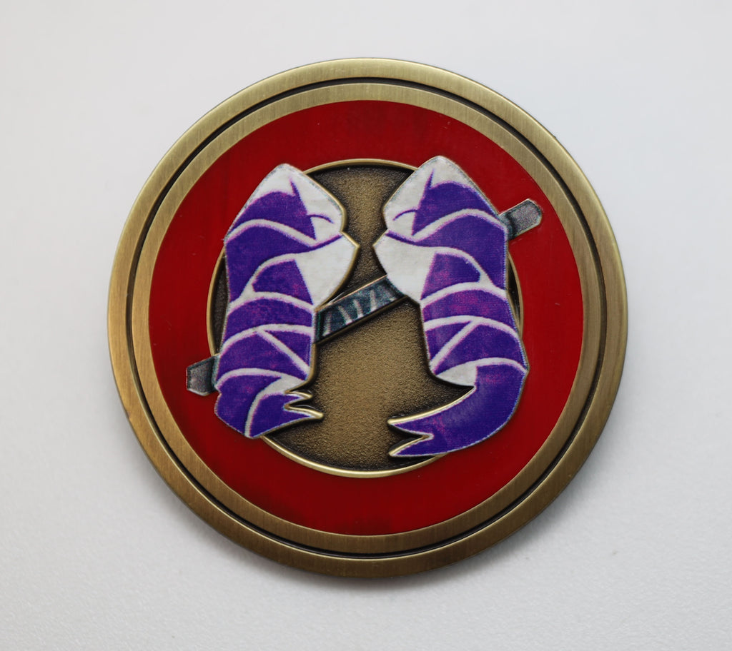 Pathfinder Class Icon Pin: Monk Enamel Pin Foam Brain Games