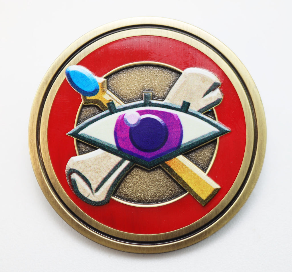 Pathfinder Class Icon Pin: Oracle Enamel Pin Foam Brain Games