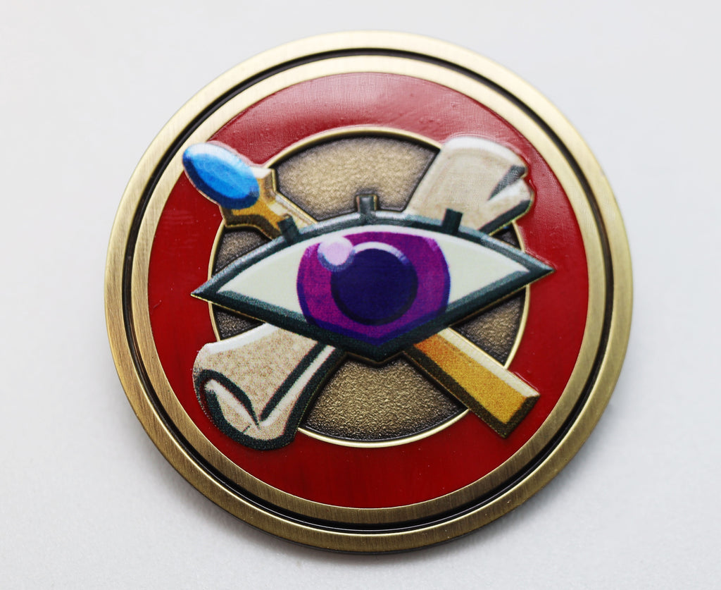 Pathfinder Class Icon Pin: Oracle Enamel Pin Foam Brain Games