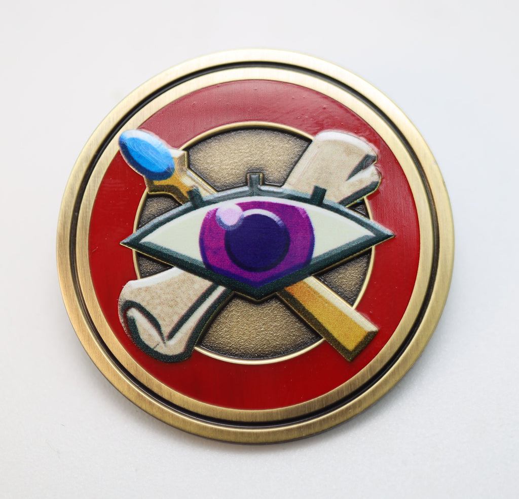 Pathfinder Class Icon Pin: Oracle Enamel Pin Foam Brain Games