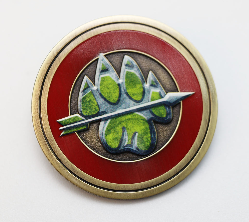 Pathfinder Class Icon Pin: Ranger Enamel Pin Foam Brain Games