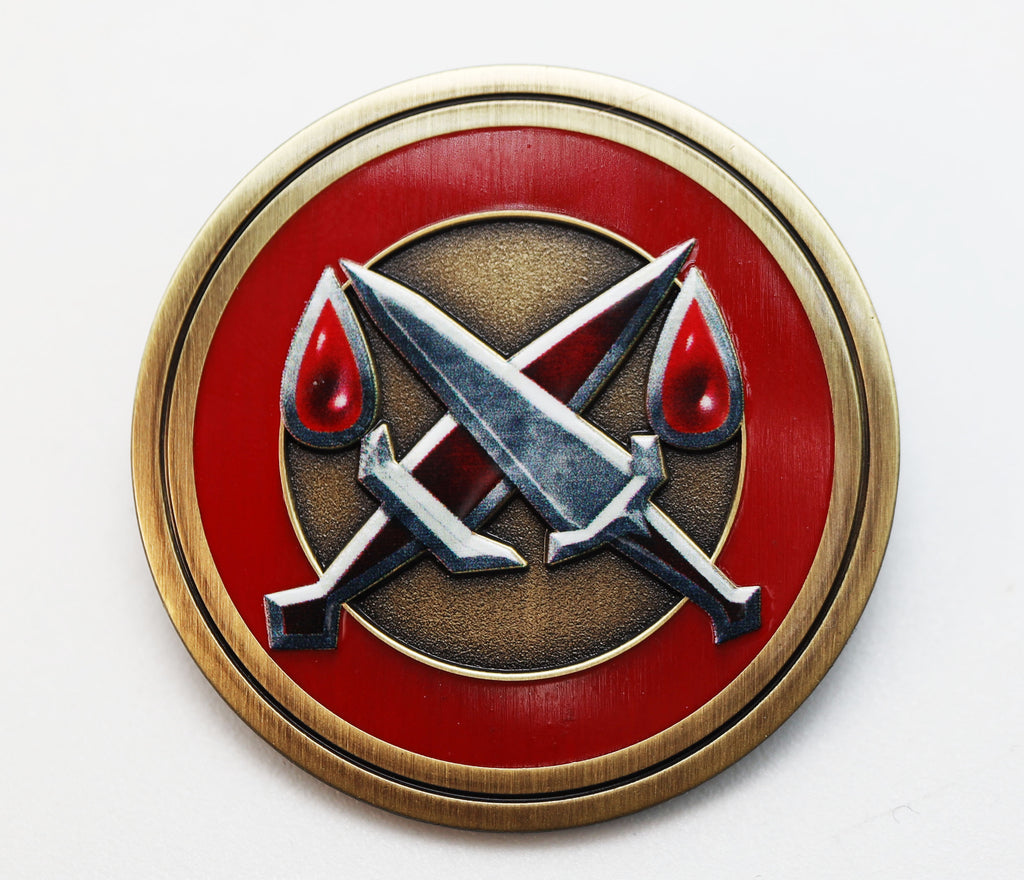 Pathfinder Class Icon Pin: Rogue Enamel Pin Foam Brain Games