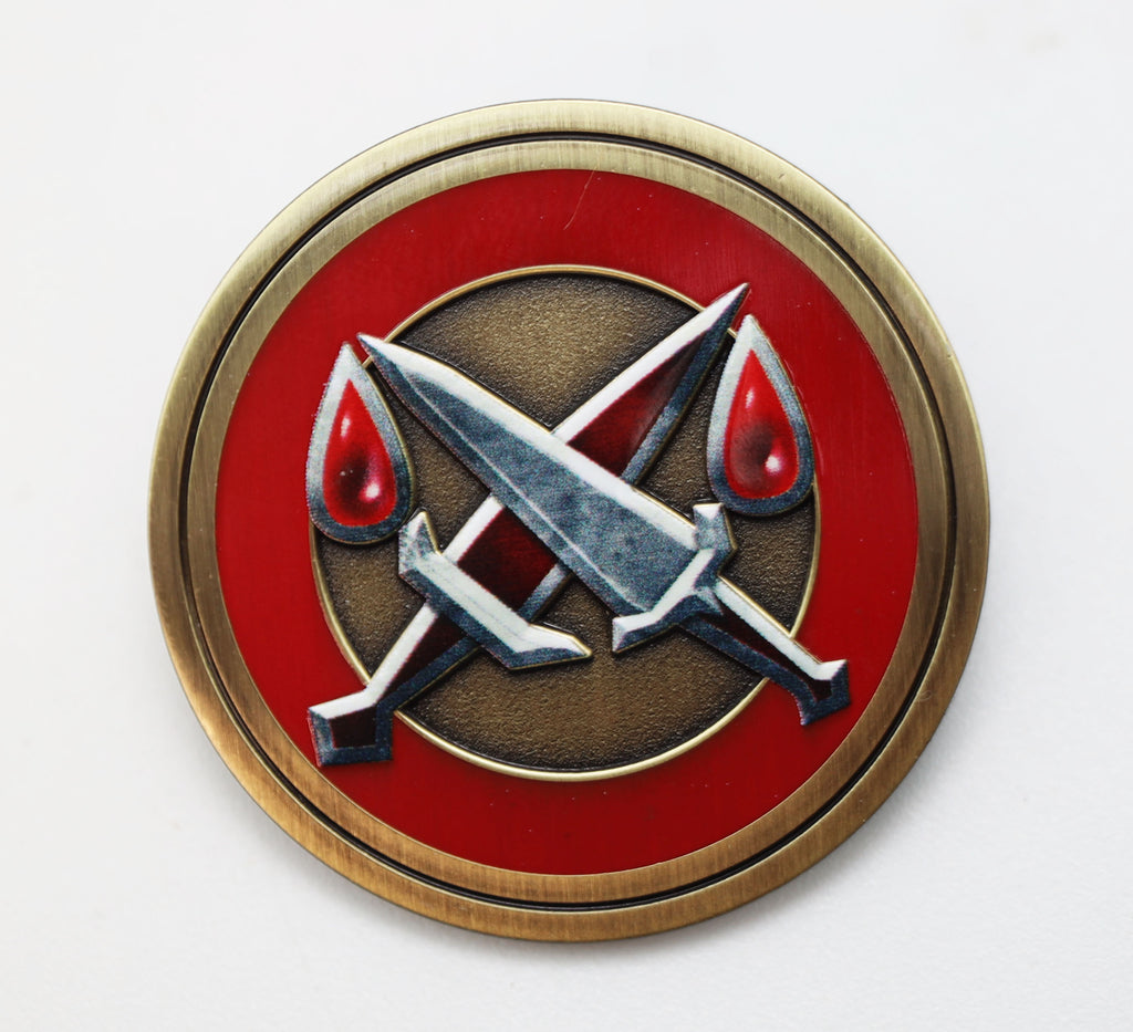 Pathfinder Class Icon Pin: Rogue Enamel Pin Foam Brain Games