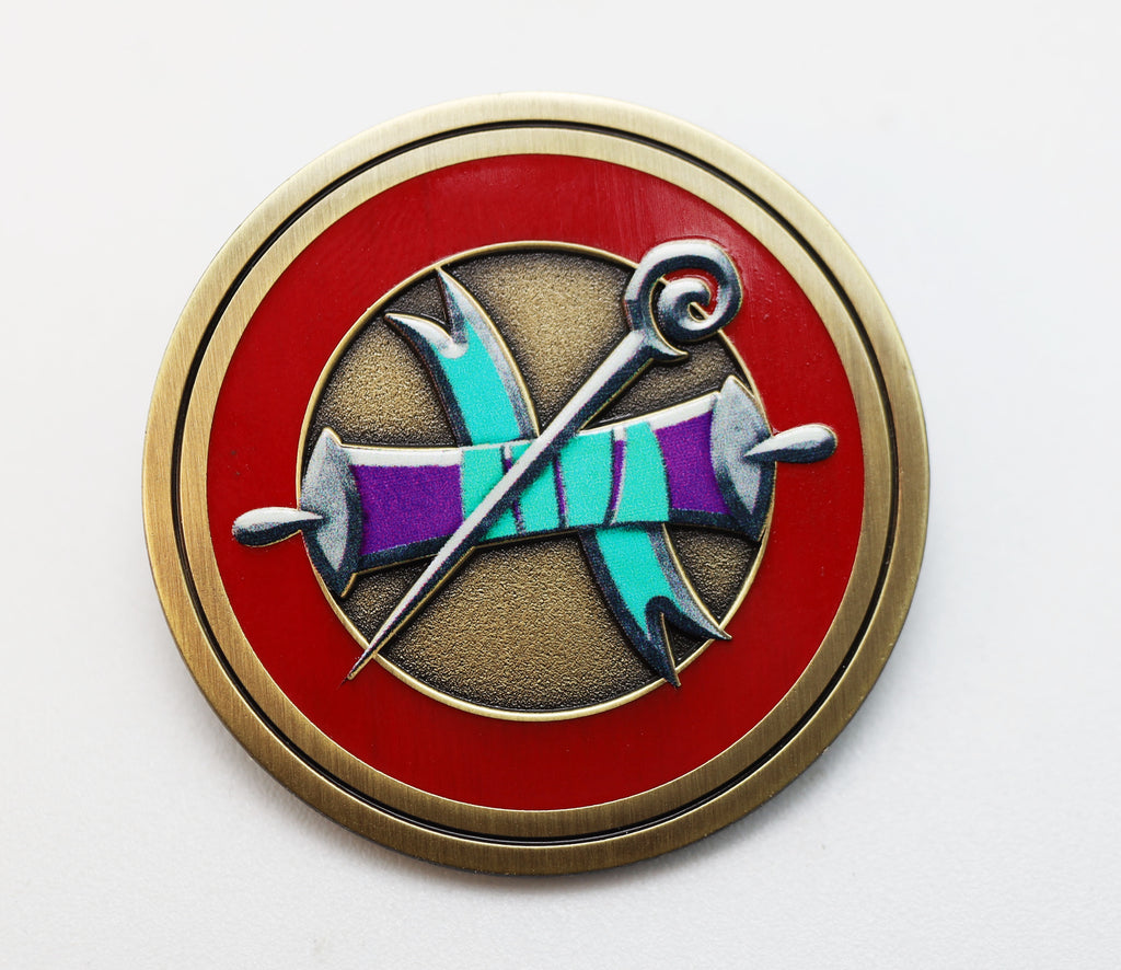 Pathfinder Class Icon Pin: Sorcerer Enamel Pin Foam Brain Games