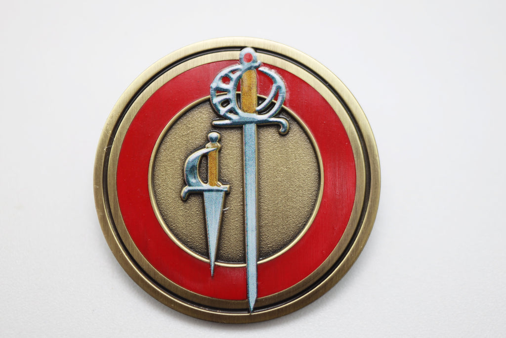 Pathfinder Class Icon Pin: Swashbuckler Enamel Pin Foam Brain Games