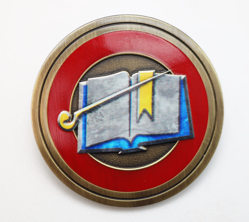 Pathfinder Class Icon Pin: Wizard Enamel Pin Foam Brain Games