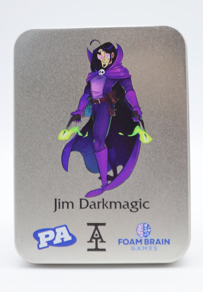 Acquisitions Inc Character Dice: Jim Darkmagic (2nd Edition) Metal Dice Foam Brain Games