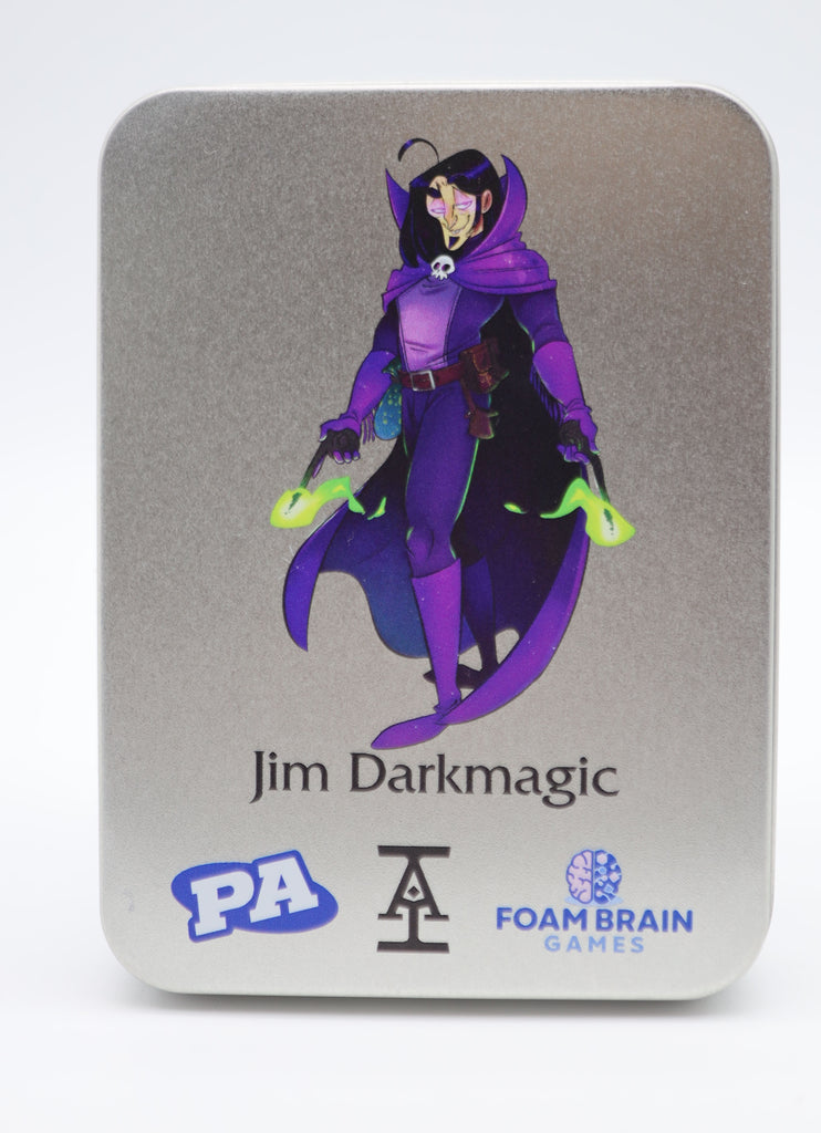 Acquisitions Inc Character Dice: Jim Darkmagic (2nd Edition) Metal Dice Foam Brain Games