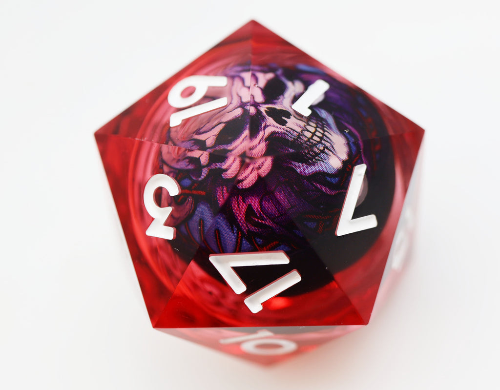 Sharp Edge 35mm Shifting Sphere D20 - Lich King Plastic Dice Foam Brain Games