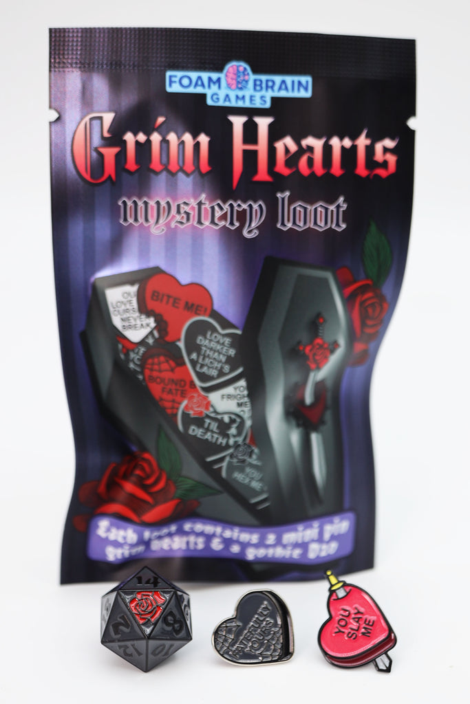 Mystery Loot: Grim Hearts Mystery Loot Foam Brain Games