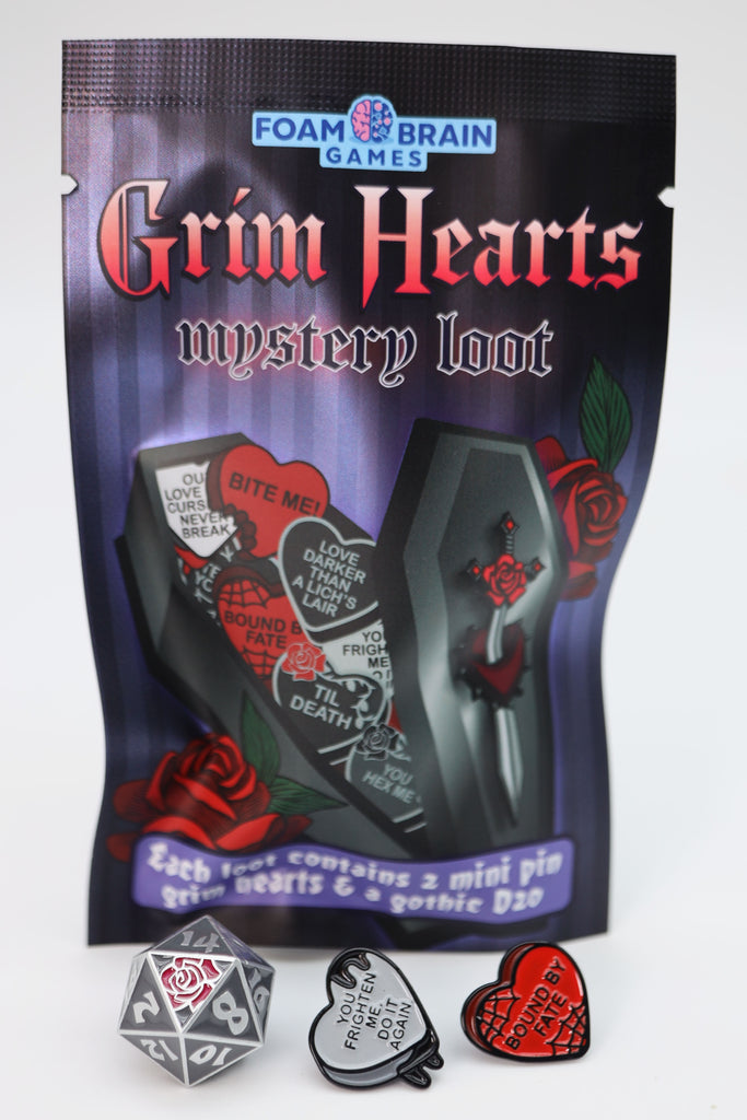 Mystery Loot: Grim Hearts Mystery Loot Foam Brain Games