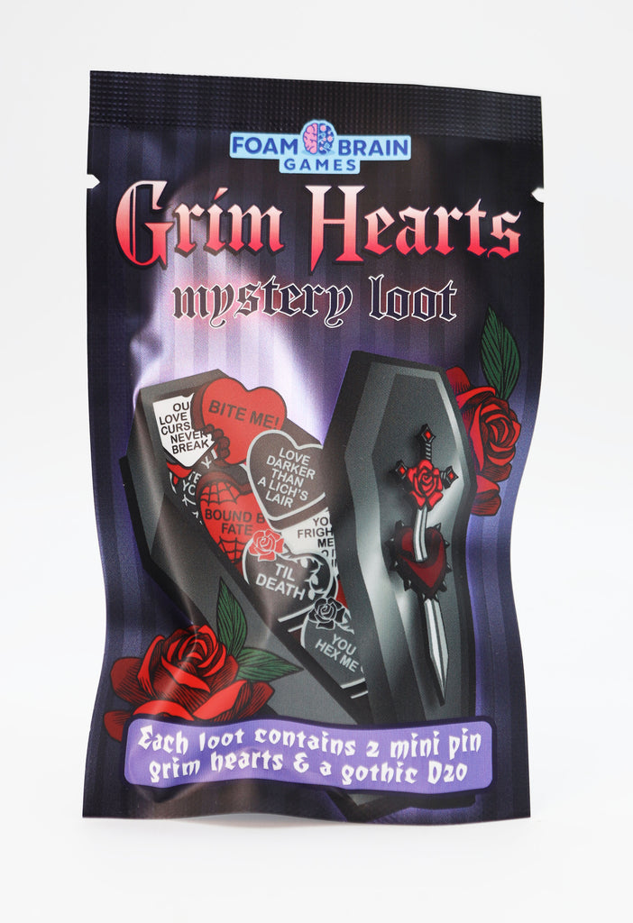 Mystery Loot: Grim Hearts Mystery Loot Foam Brain Games