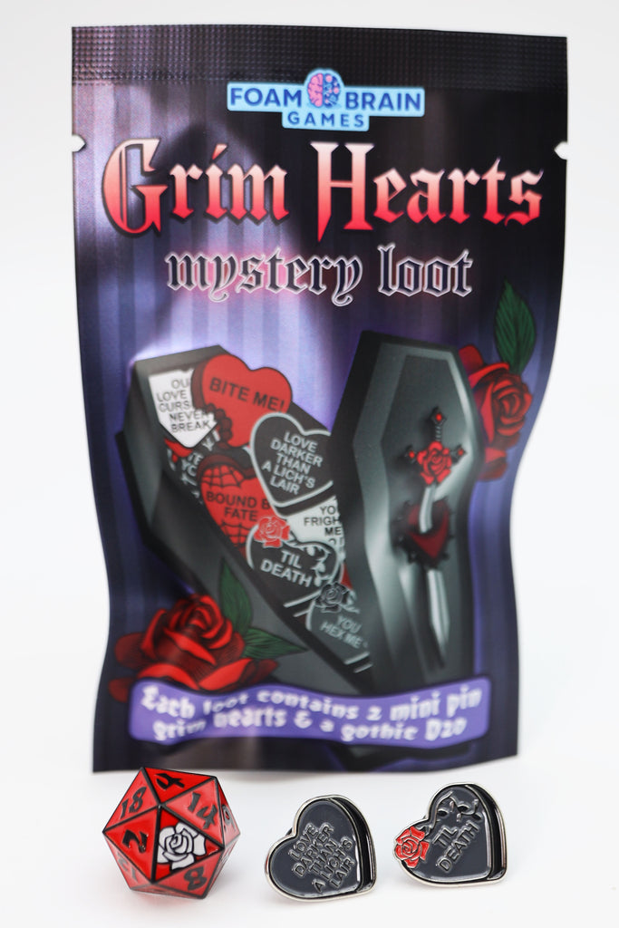 Mystery Loot: Grim Hearts Mystery Loot Foam Brain Games