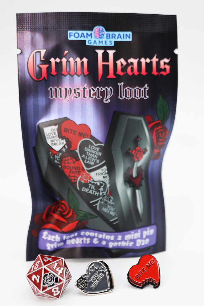 Mystery Loot: Grim Hearts Mystery Loot Foam Brain Games