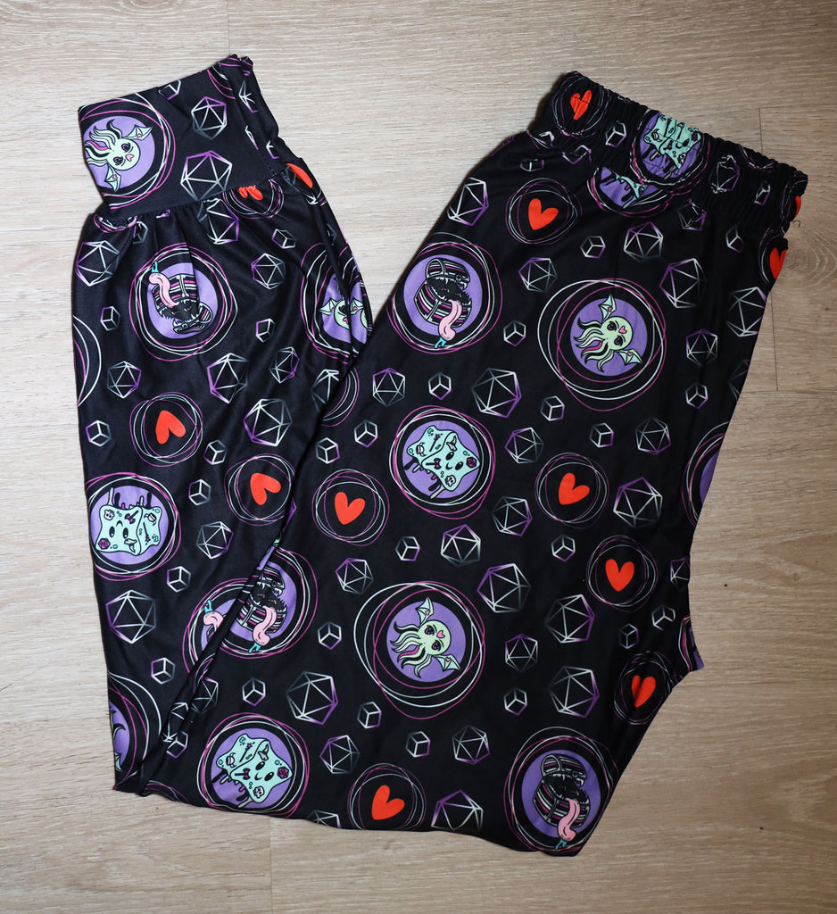 Pride Joggers Asexual - SIZE: S/M (small/medium) Leggings & Joggers Foam Brain Games