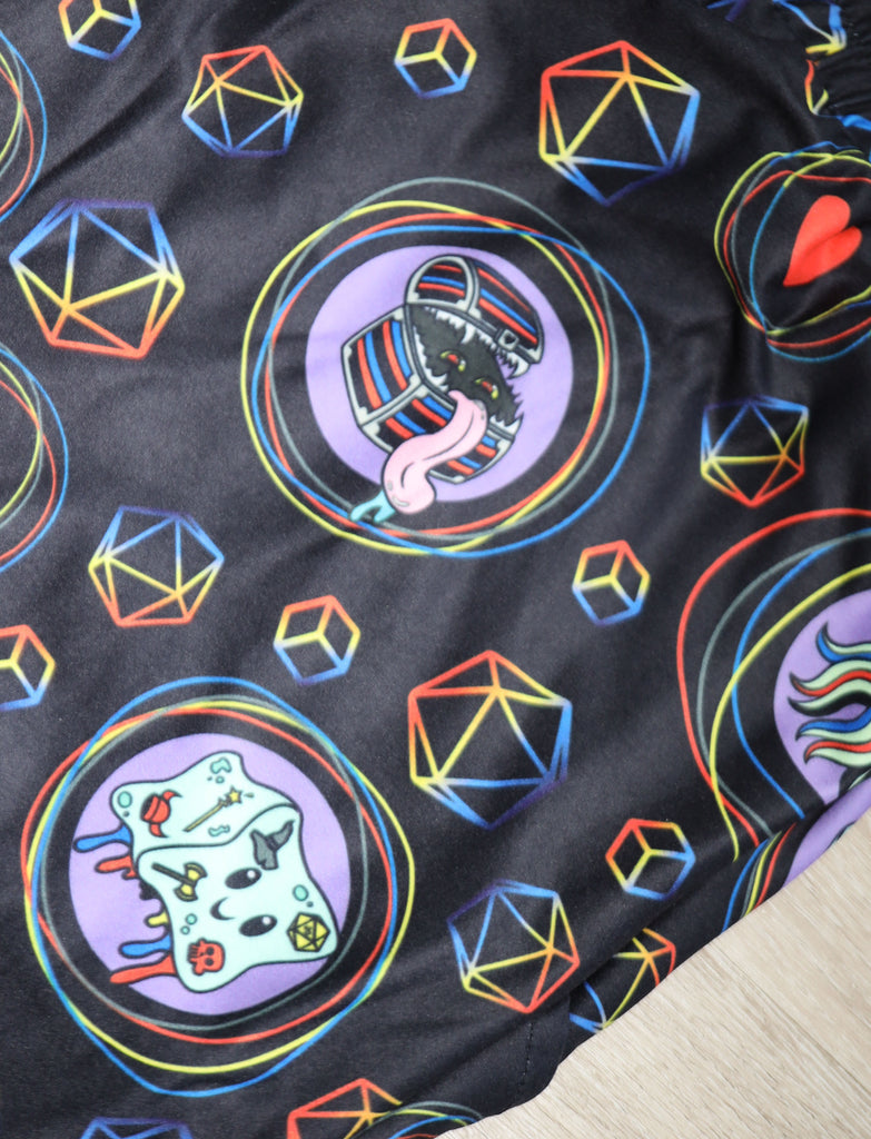 Pride Joggers Polyamorous - SIZE: S/M (small/medium) Leggings & Joggers Foam Brain Games