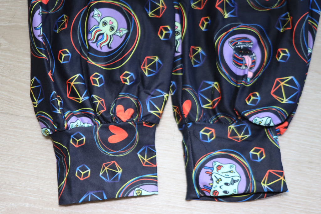 Pride Joggers Polyamorous - SIZE: S/M (small/medium) Leggings & Joggers Foam Brain Games