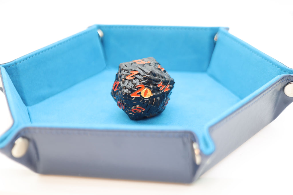 Mummy Wraps: Chinchorro 40mm Metal D20 Metal Dice Foam Brain Games