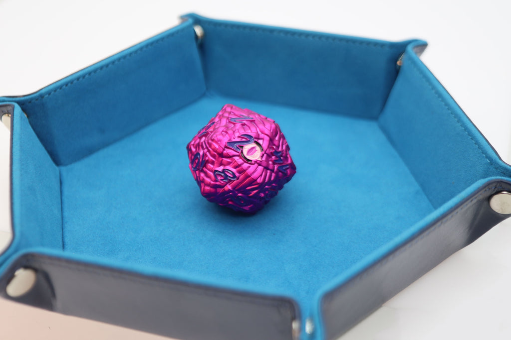 Mummy Wraps: Lady Dai 40mm Metal D20 Metal Dice Foam Brain Games