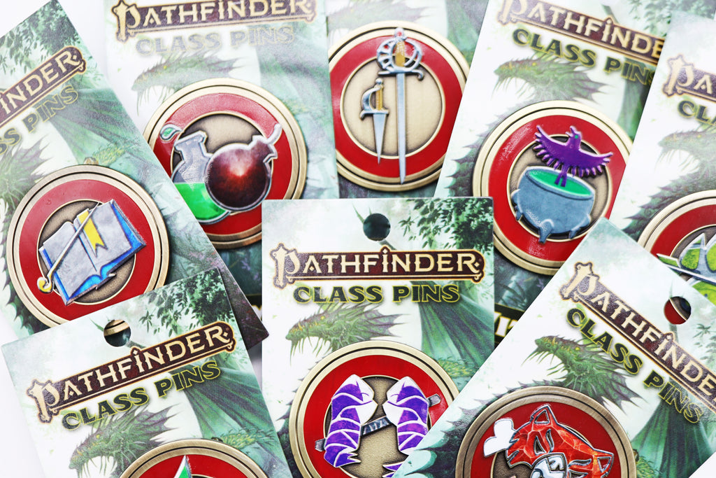 Pathfinder Class Pins Bundle Foam Brain Games