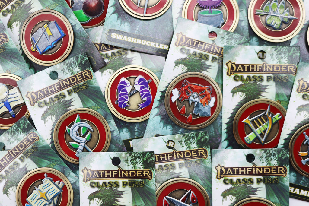 Pathfinder Class Pins Bundle Foam Brain Games