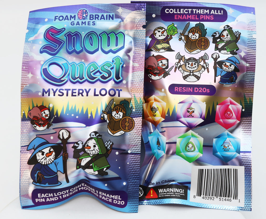 Mystery Loot: Snow Quest Mystery Loot Foam Brain Games