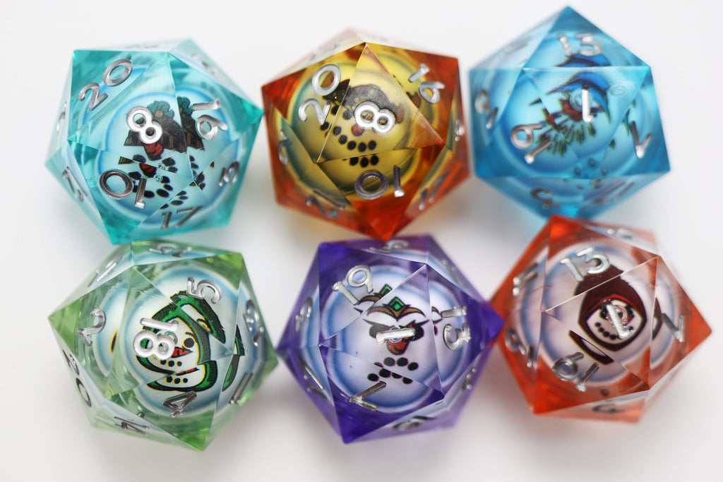 Mystery Loot: Snow Quest Plastic Dice Foam Brain Games