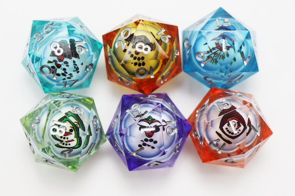 Mystery Loot: Snow Quest Plastic Dice Foam Brain Games