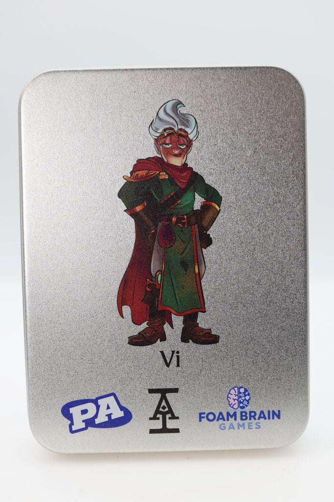 Acquisitions Inc Character Dice: Vi (2nd Edition) Metal Dice Foam Brain Games