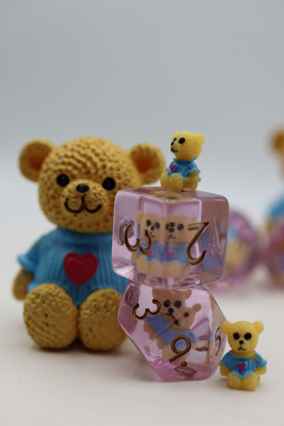 Teddy Bear RPG Dice Set – Foam Brain Games