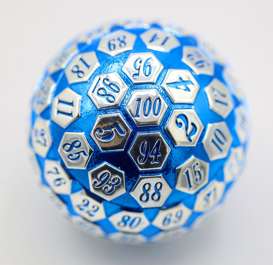 45mm Metal D100 - Blue & Silver