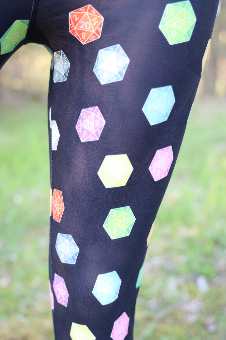 D20 Leggings - SIZE: TC2 (Tall & Curvy 2) – Foam Brain Games