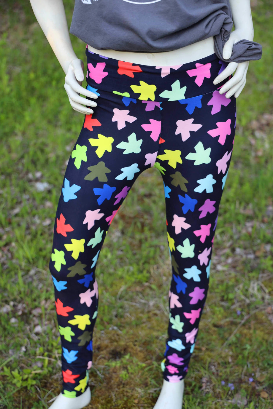 multicolored leggings - Playground